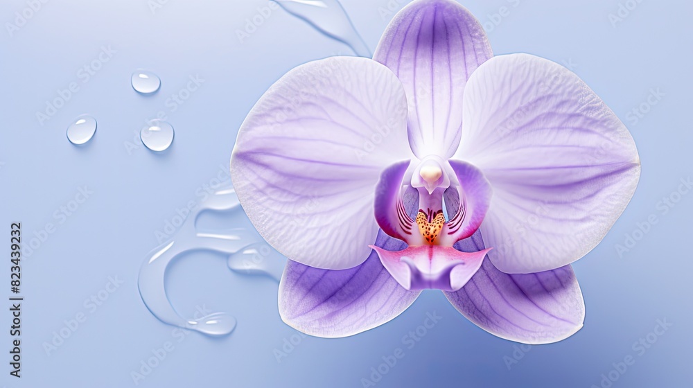 Fototapeta premium style purple floral background