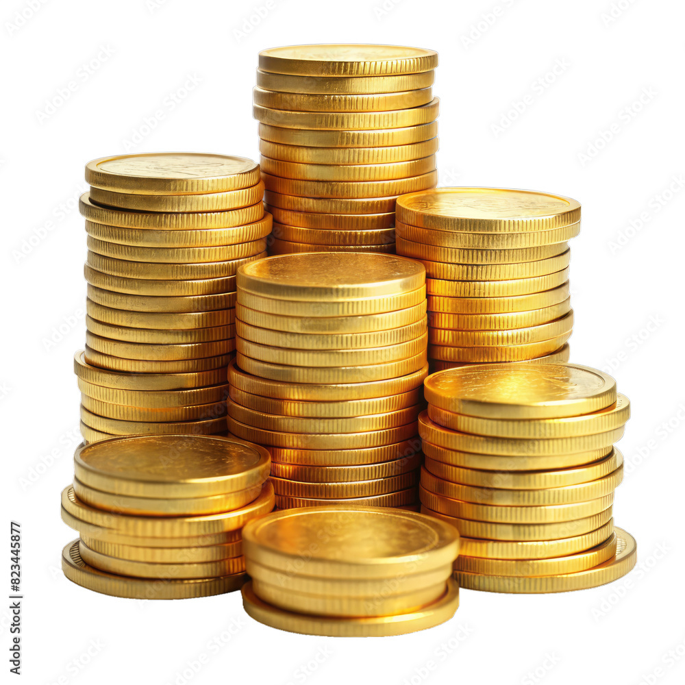 stack of gold coins stack of gold coins