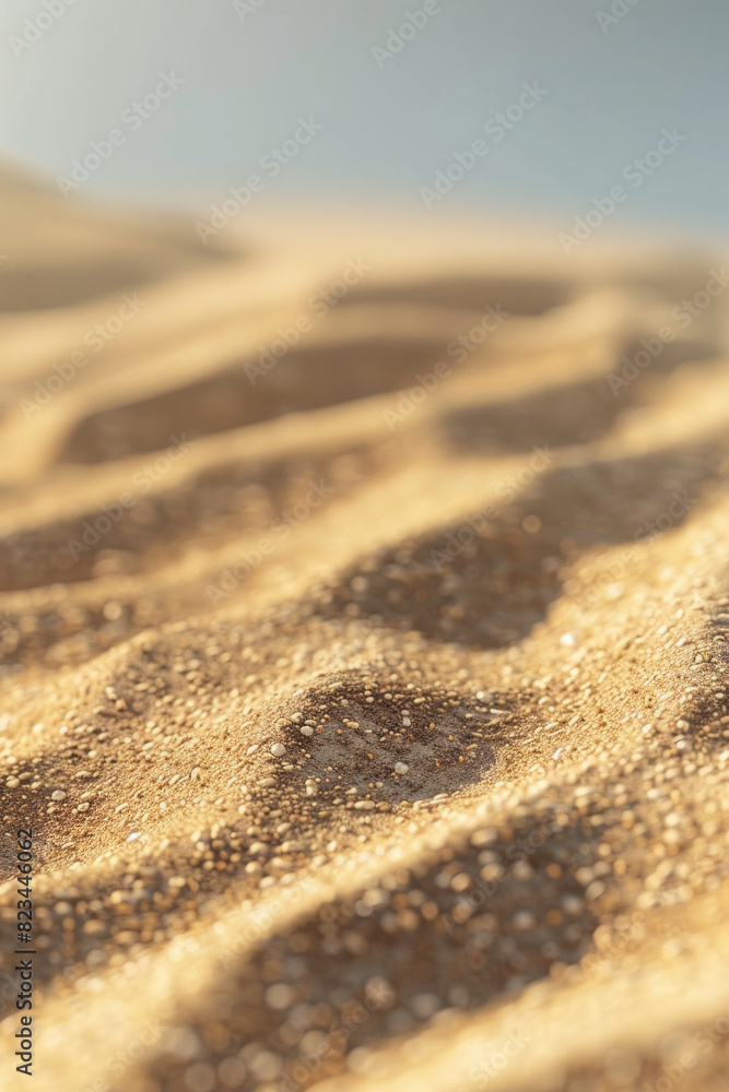 Close up view of sand dune Close up view of sand dune