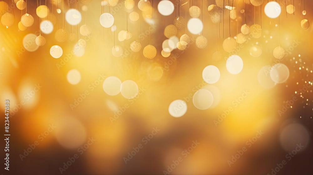 lights yellow bokeh background lights yellow bokeh background