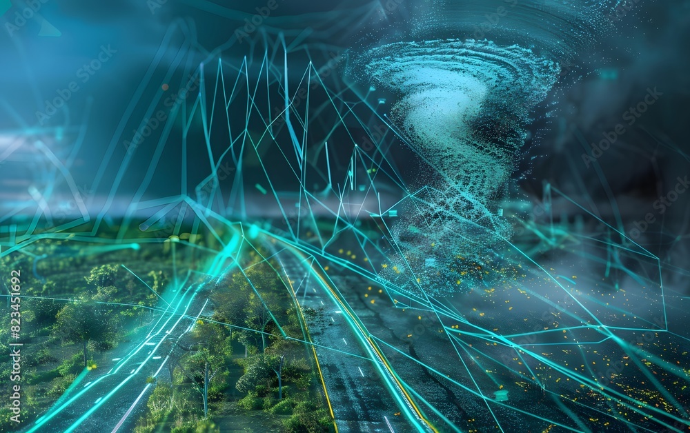 Illustrated Of Enhanced Tornado Detection Using Doppler Radar And