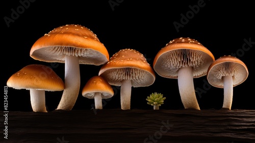 gills fungi champignon mushroom photo