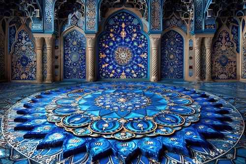 mosque architecture religion islam travel iran muslim mosaic ancient art building pattern culture decoration photo