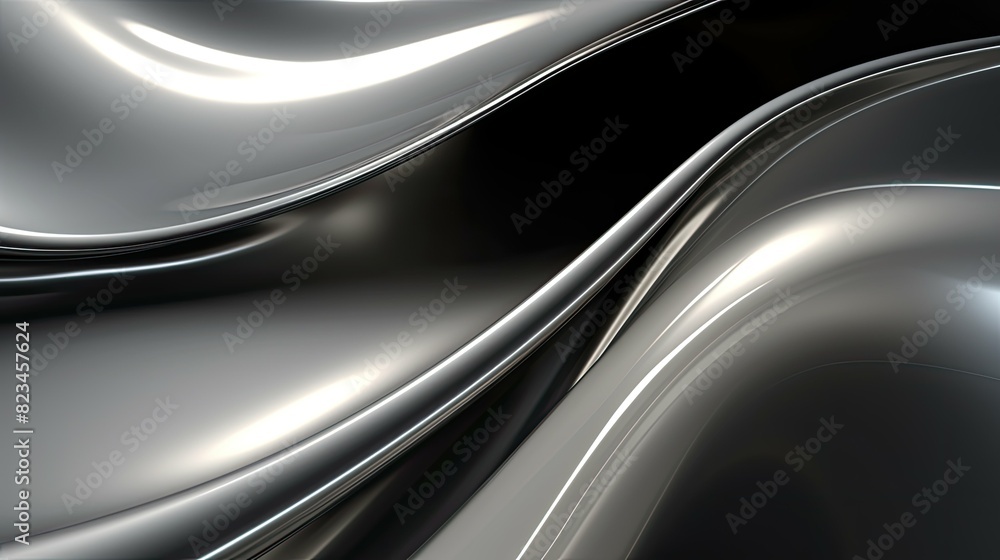 Obraz premium metallic abstract background gray