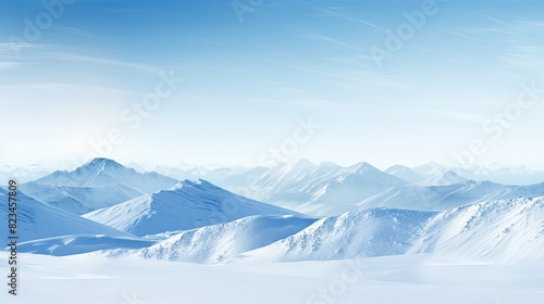 peaks blue christmas background