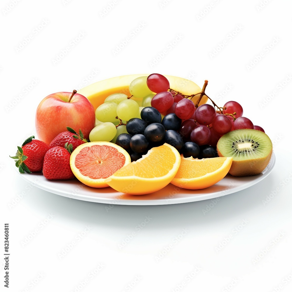 fruits on a platter fruits on a platter