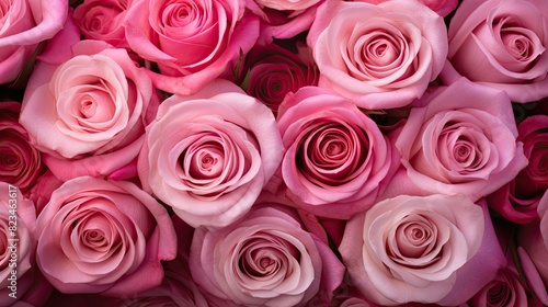 flowers gradient pink © vectorwin