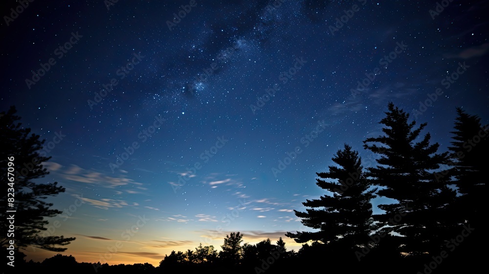 night light shining sky night light shining sky