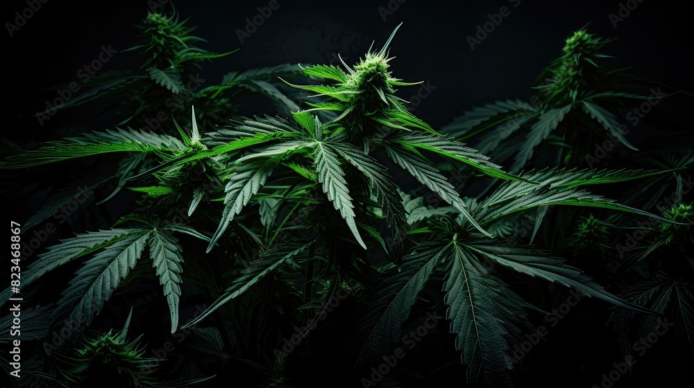 pot cannabis dark