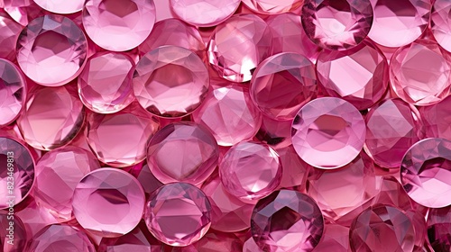 energy pink crystals photo