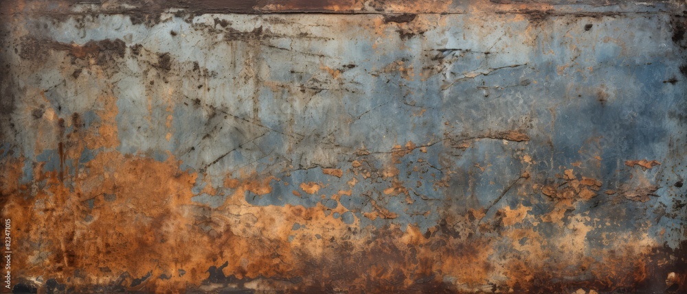 Distressed metal sheet with rust details, perfect for gritty designs Distressed metal sheet with rust details, perfect for gritty designs