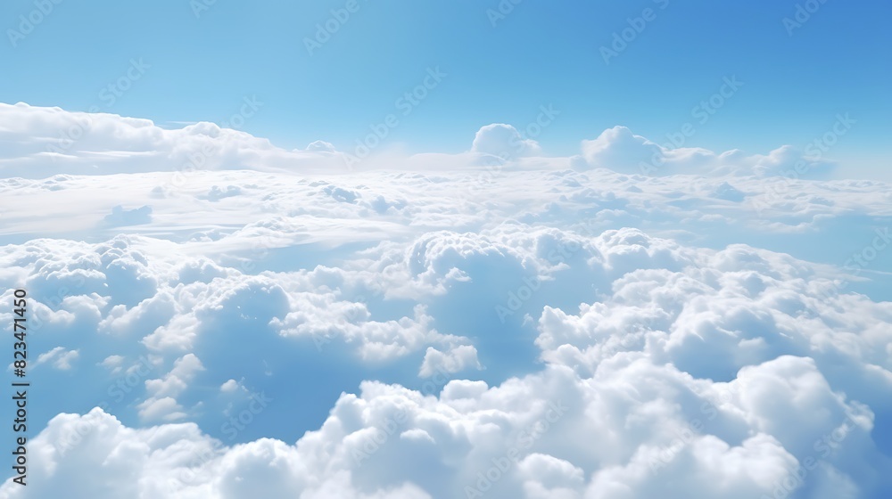 Abstract background image: view of clouds from above,Religious themes