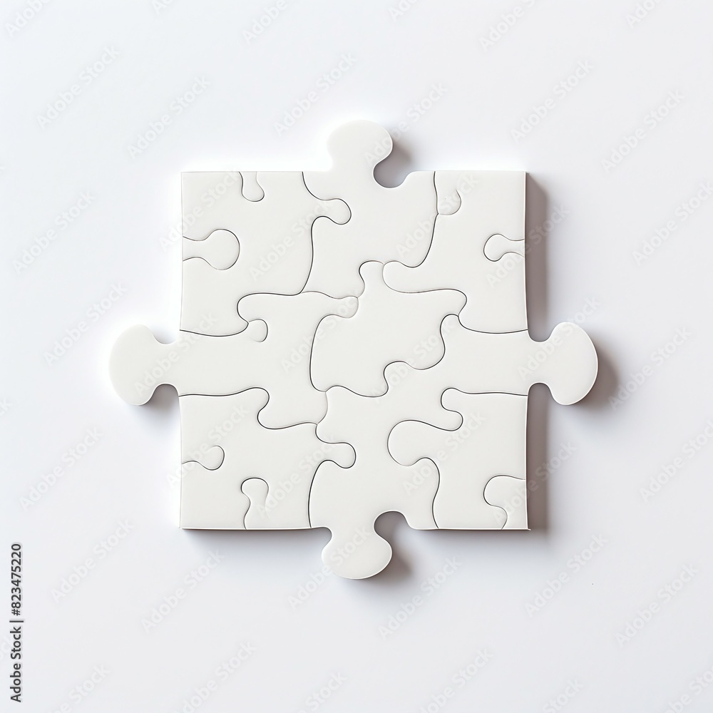 Obraz premium jigsaw puzzle piece