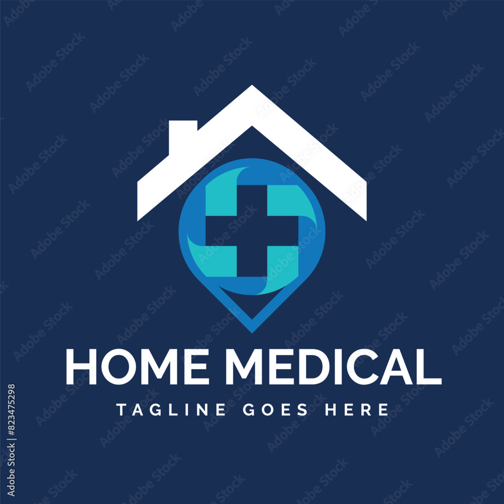 home medical logo design icon home medical logo design icon