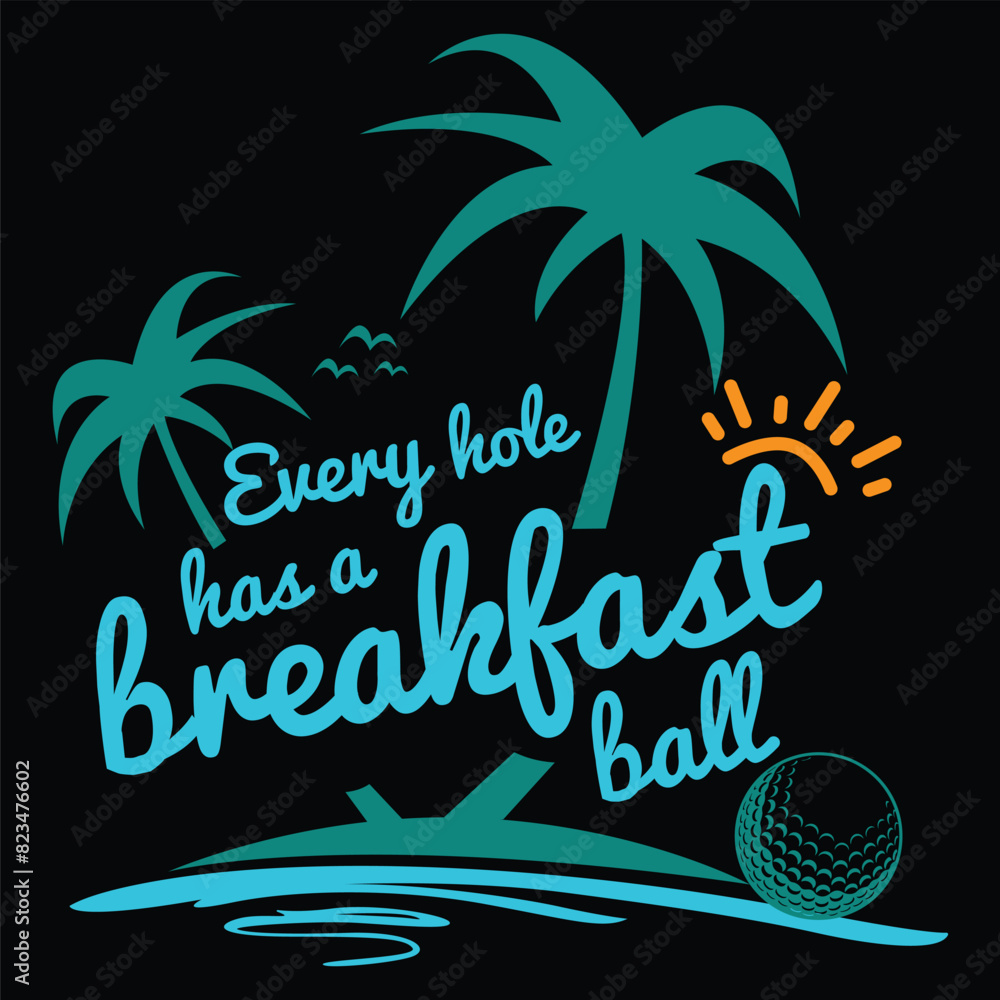 Naklejka premium beach logo design vector illustration