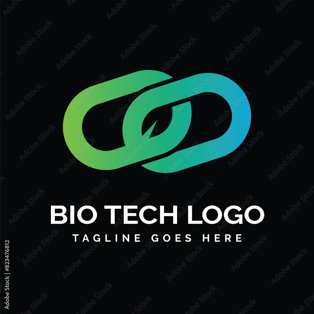 bio tech logo design icon bio tech logo design icon