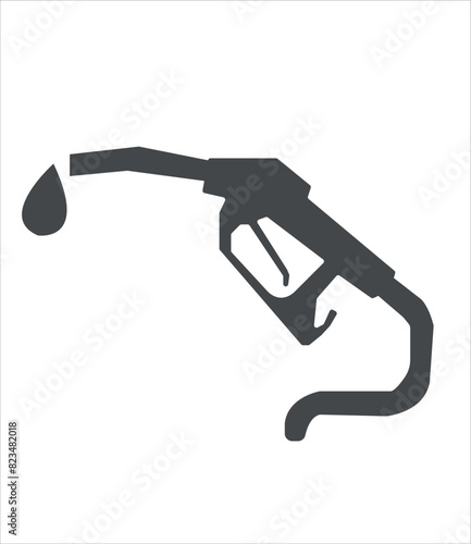 Gas icon, Gas, oil pump icon set vector illustration	