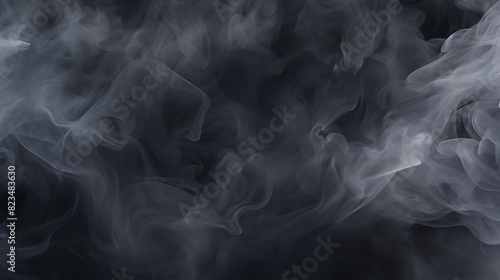 Abstract background black smoke pollution