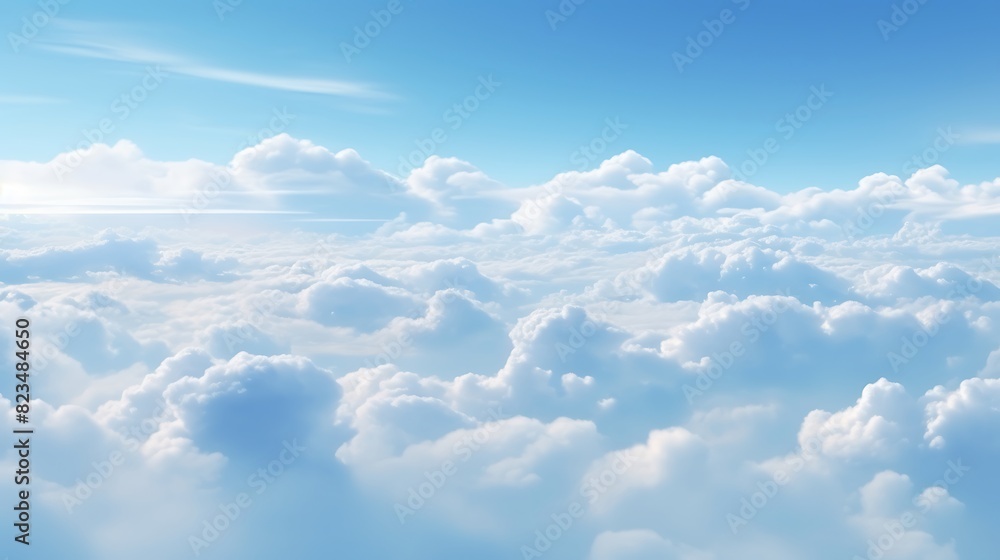 Abstract background image: view of clouds from above,Religious themes
