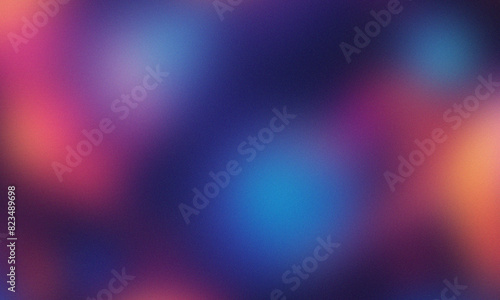 space color gradient rough abstract background , grainy noise grungy texture shine bright light and glow