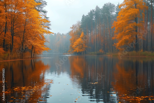 autumn in the forest