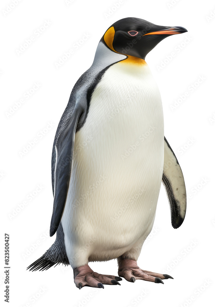 Fototapeta premium penguin isolated on a transparent background