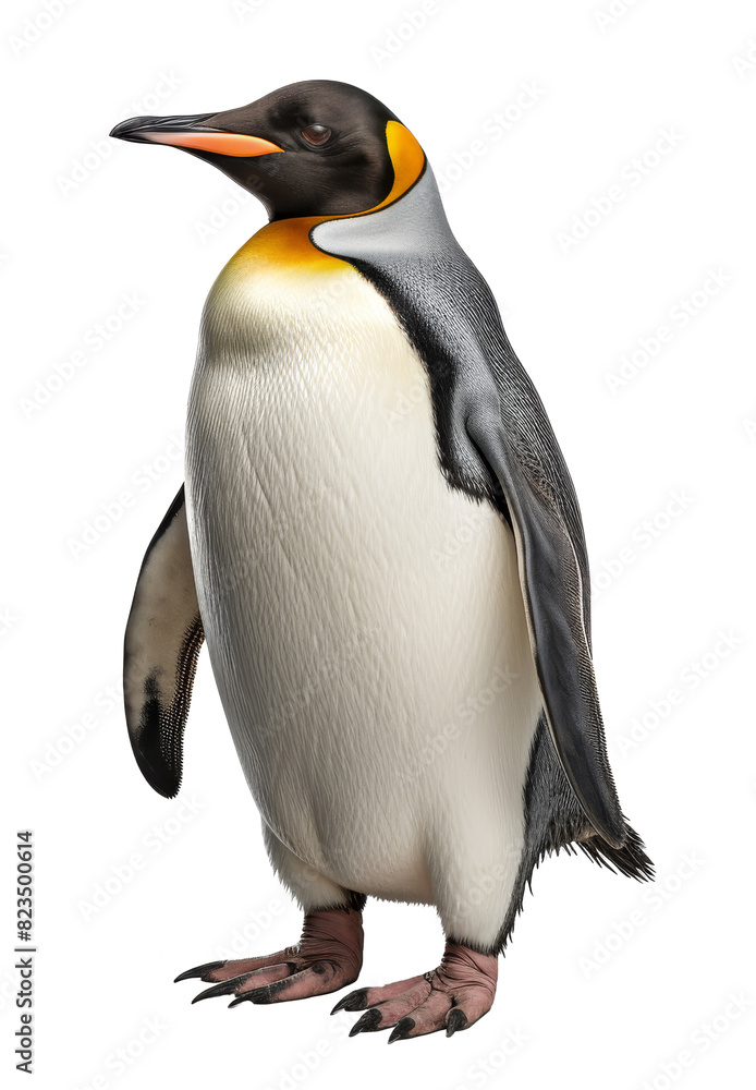 Fototapeta premium penguin isolated on a transparent background