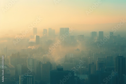 air pollution in the city
