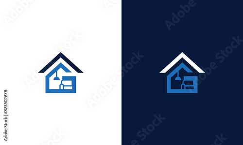 monogram g home interior initial logo for building hotel mortgage resort villa sofa lamp living room