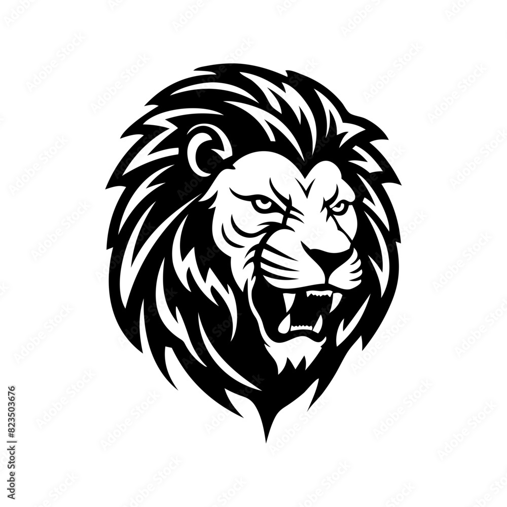 lion head mascot