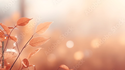 Abstract autumn background, copy space,selective focus and toned image © Graphics Bar