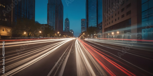 traffic at night