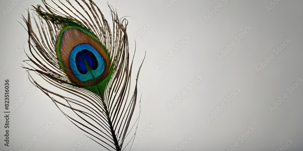 Obraz premium peacock feather background