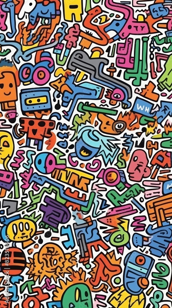 pattern with numbers and symbols pattern with numbers and symbols