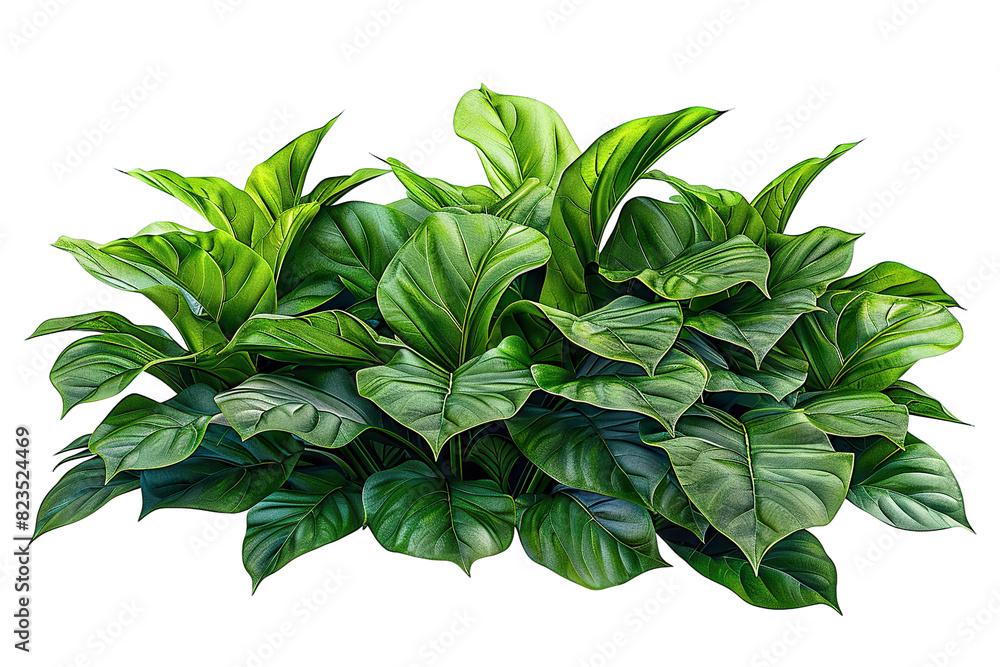 custom made wallpaper toronto digitalFresh Green Leaves Floating Isolated on a Transparent Background