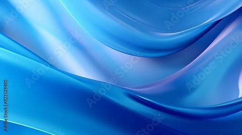 Abstract blue background  wave or veil texture