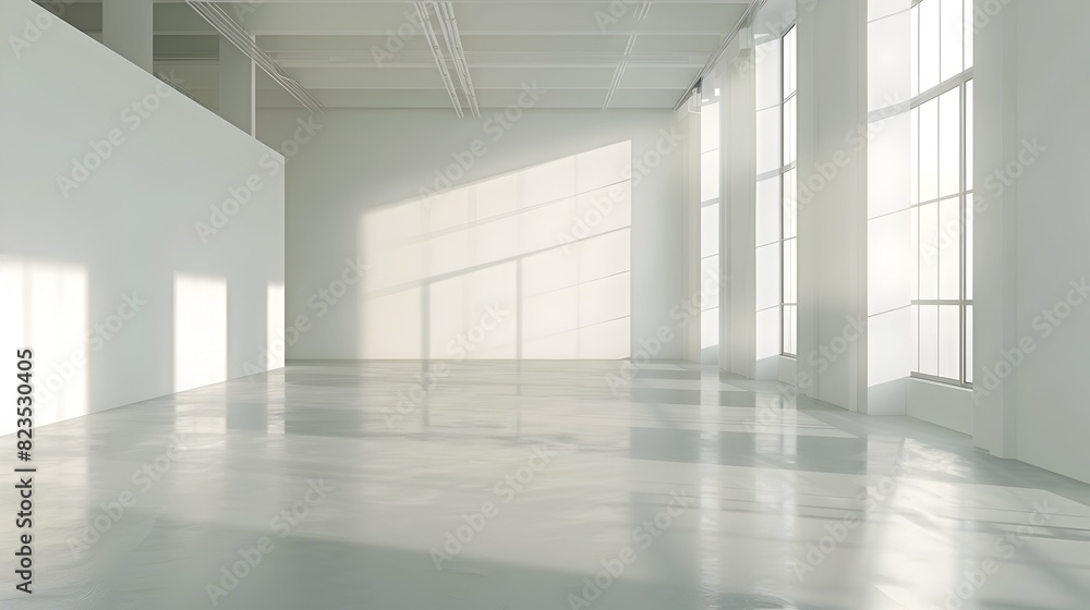 Minimalist White Room Bathed in Natural Light A Space for Creative Innovation and Mindful Practices Minimalist White Room Bathed in Natural Light A Space for Creative Innovation and Mindful Practices