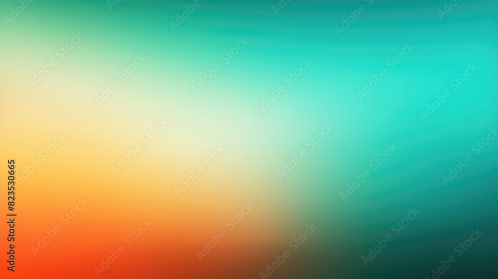 Abstract gradient background with teal and orange hues Abstract gradient background with teal and orange hues