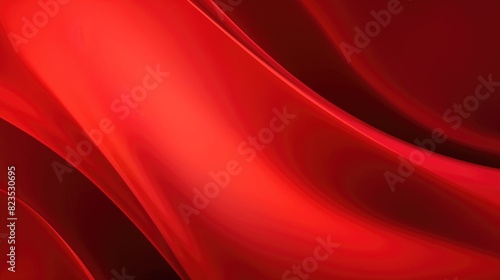 Abstract gradient background with red hues and curved shapes