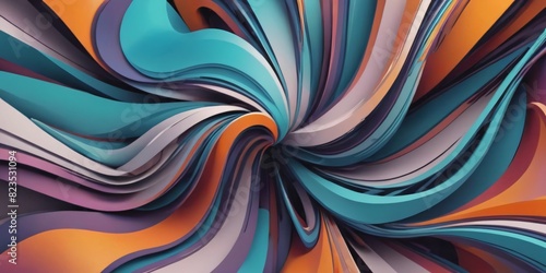 3d colorful abstract background.