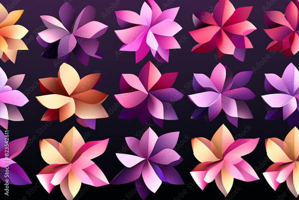 seamless pattern with flowers seamless pattern with flowers