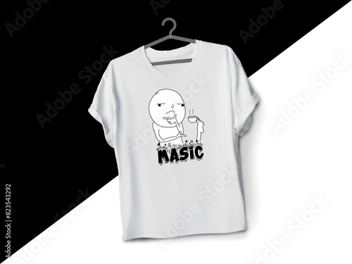 MASIC
typography t-shirt design 