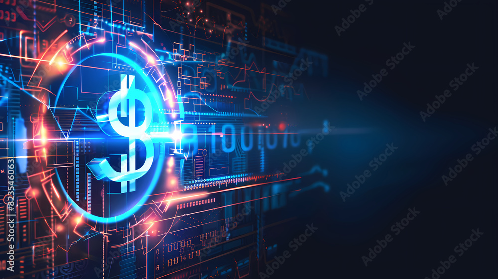 Financial innovation online banking wealth vector image Financial innovation online banking wealth vector image