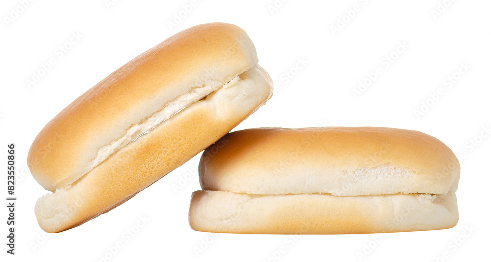 hamburger burger buns on a white background hamburger burger buns on a white background