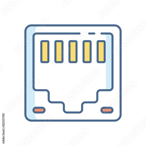 Ethernet vector icon