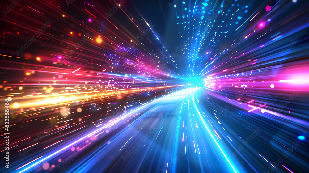 Abstract speed technology concept background vector image Abstract speed technology concept background vector image