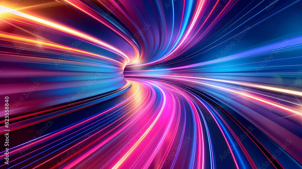 Abstract speed technology concept background vector image Abstract speed technology concept background vector image