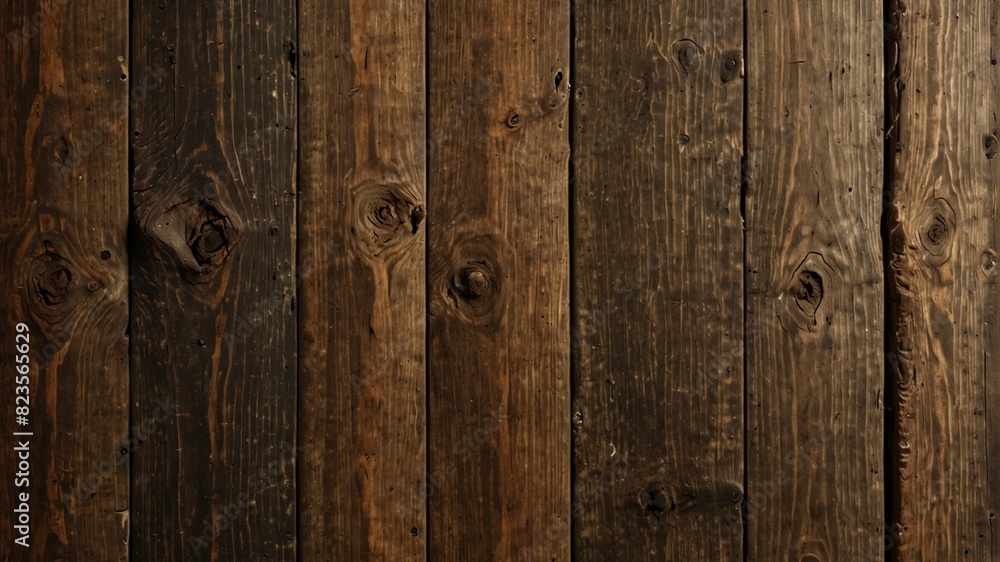 wooden texture background, old wooden planks. AI generative 