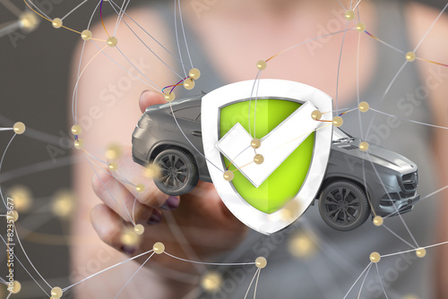 Neural network 3D illustrat...