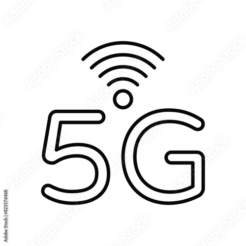 5g vector icon